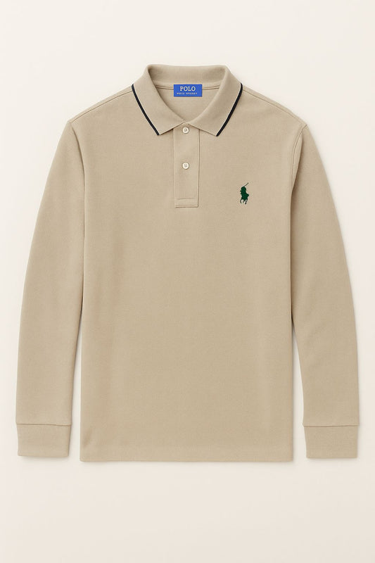 Ralph Lauren Collar Full Sleeve T-shirt