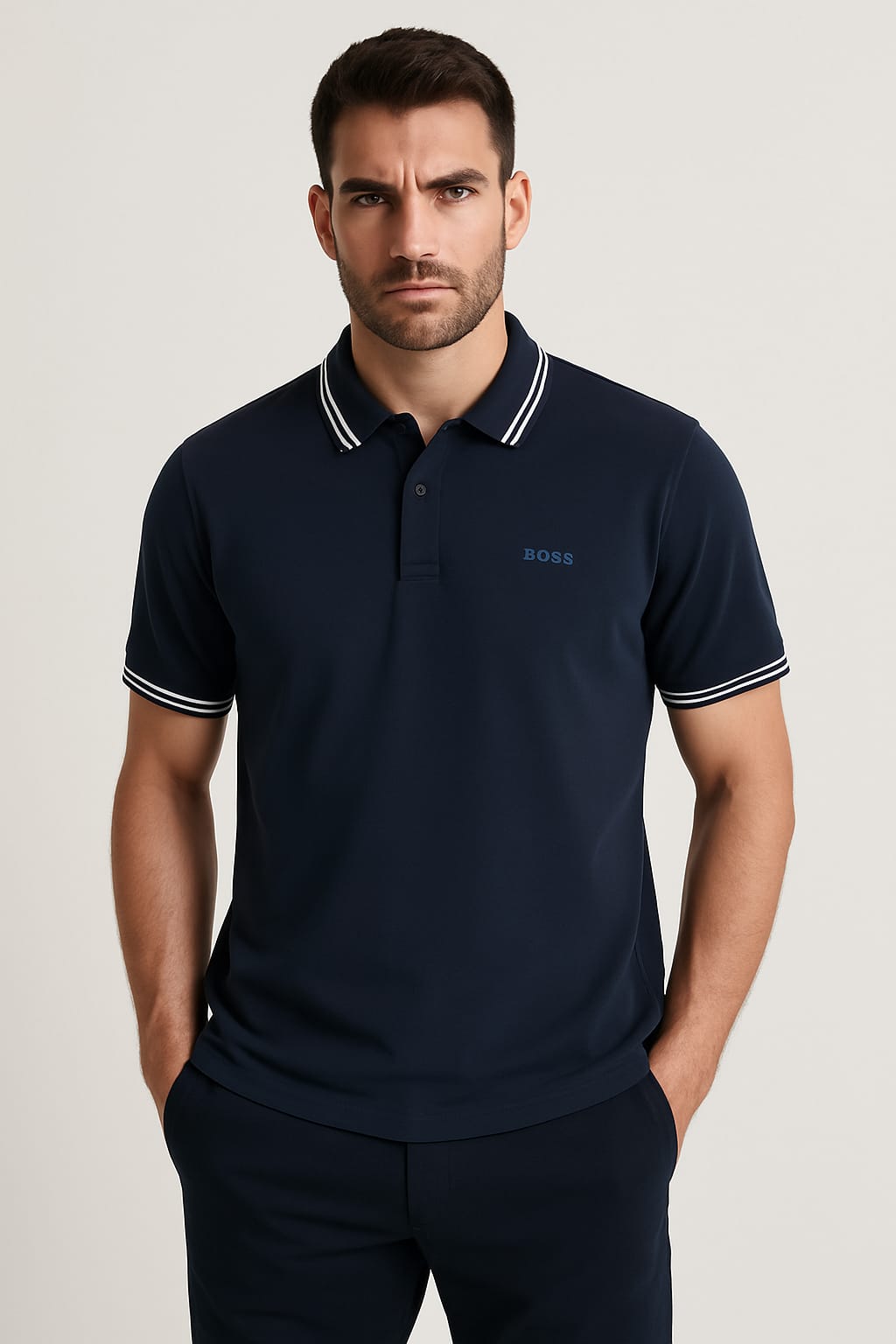 Boss Collar T-shirt