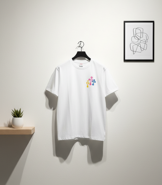 Chrome Heart Round Neck T-shirt