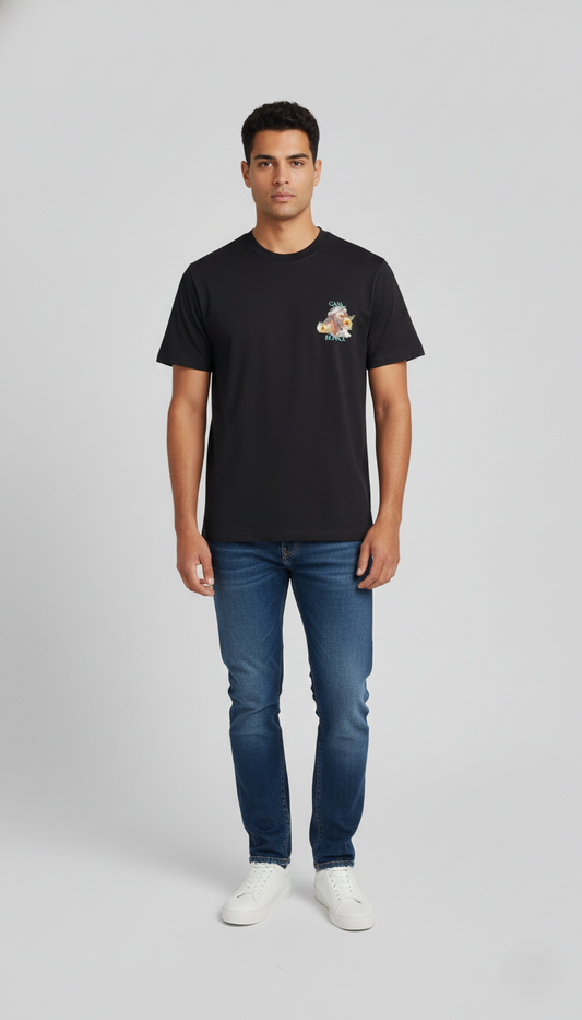 Casablanca Round Neck T-shirt