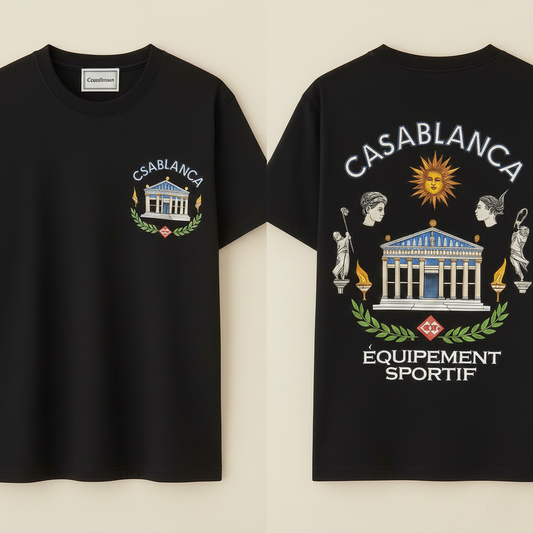 Casablanca Round Neck T-shirt