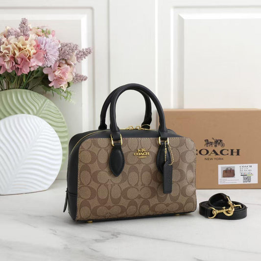 Rowan Satchel Bag In Signature Canvas