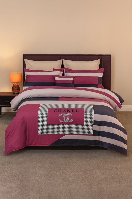 Chanel Luxury Designer Bedsheet Set