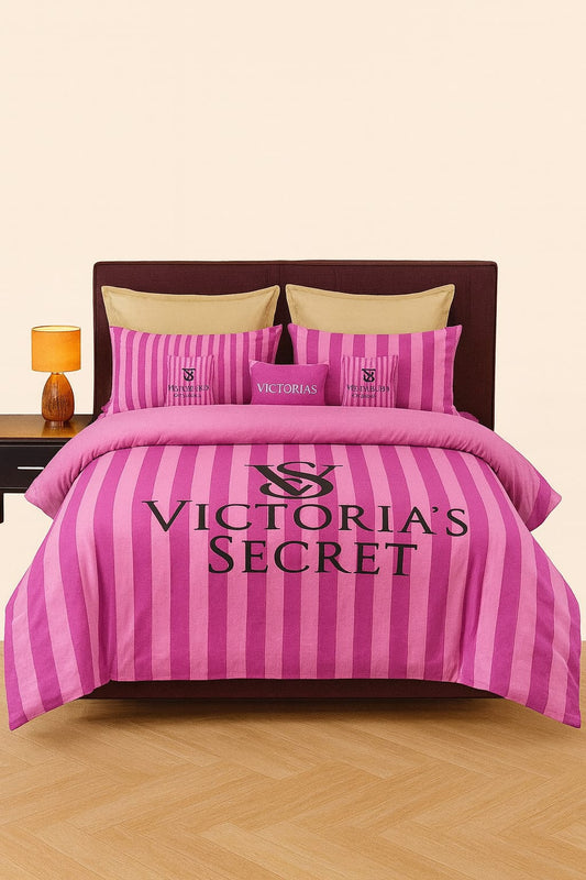Victoria’s Secret Pink Striped Luxury Bedsheet Set
