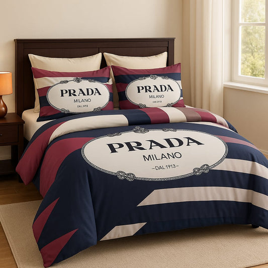 Prada Milano Luxury Bedsheet Set