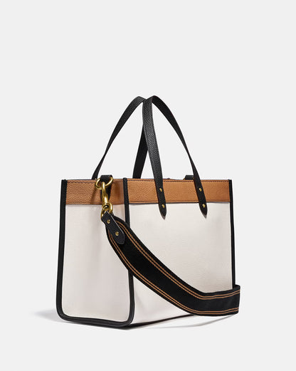 COACH Field Colourblocked Large Tote 30 Bag