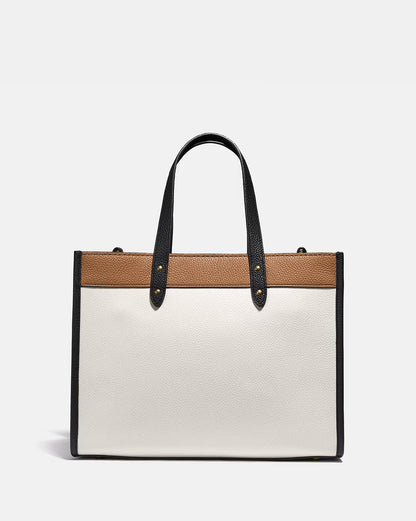 COACH Field Colourblocked Large Tote 30 Bag