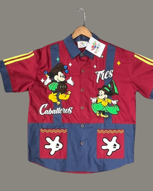 Cartoon Half Sleeve Shirt