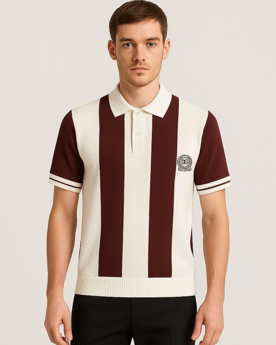 Dolce & Gabbana Collar T-shirt