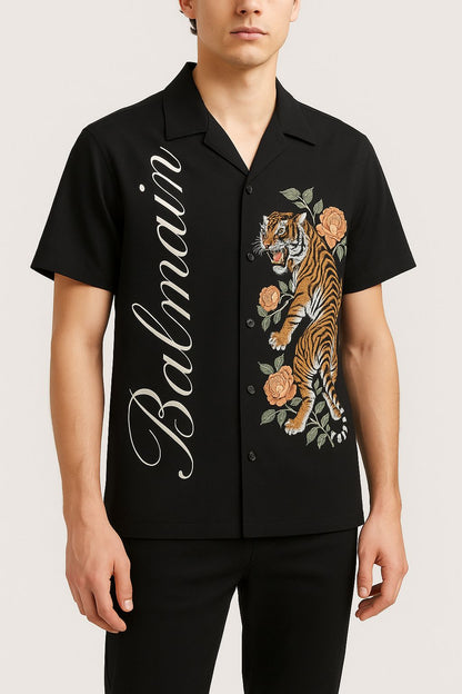 Balmain Half Sleeve Shirt