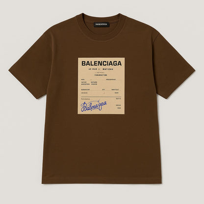 Balenciaga Round Neck T-shirt