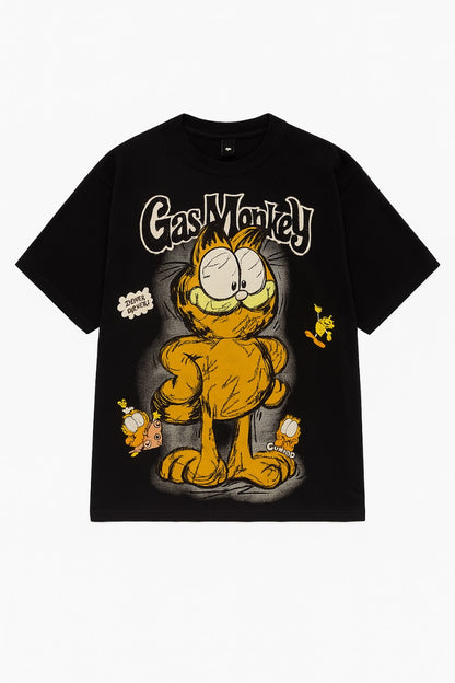 Cartoon Drop Shoulder T-Shirt