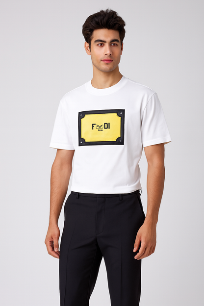 Fendi Round Neck T-shirt