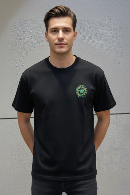 Chrome Heart Round Neck T-shirt