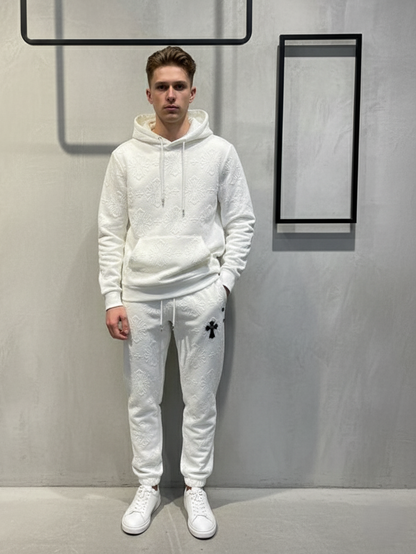 Chrome Heart Hoodie Co-ord Set