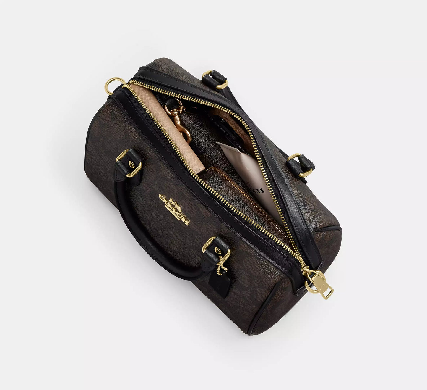Rowan Satchel Bag In Signature Canvas