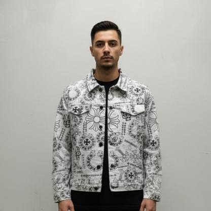 Funky Denim Full Sleeve Shirt