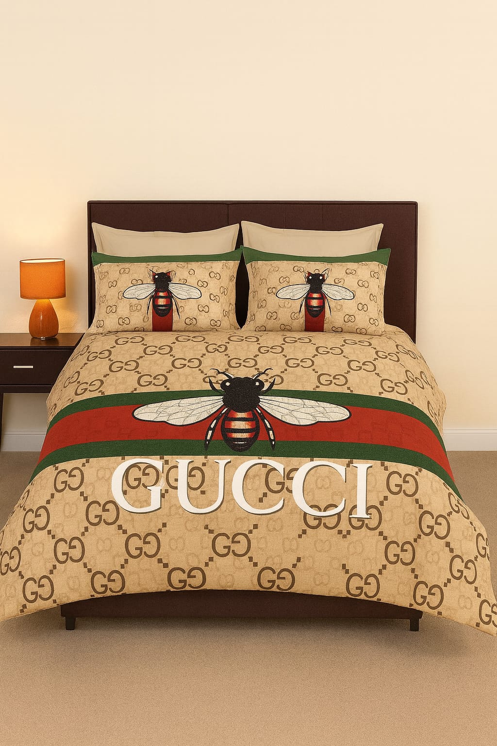 Gucci Luxury Designer Bedsheet Set
