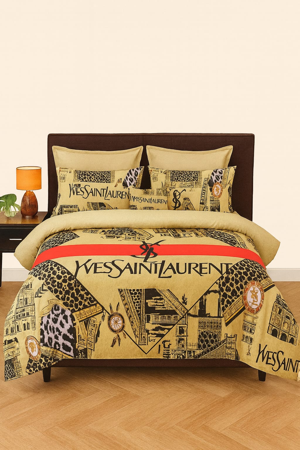 Yves Saint Laurent Designer Bedsheet Set