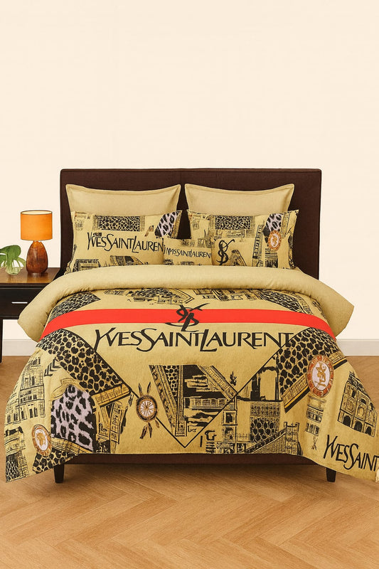 Yves Saint Laurent Designer Bedsheet Set