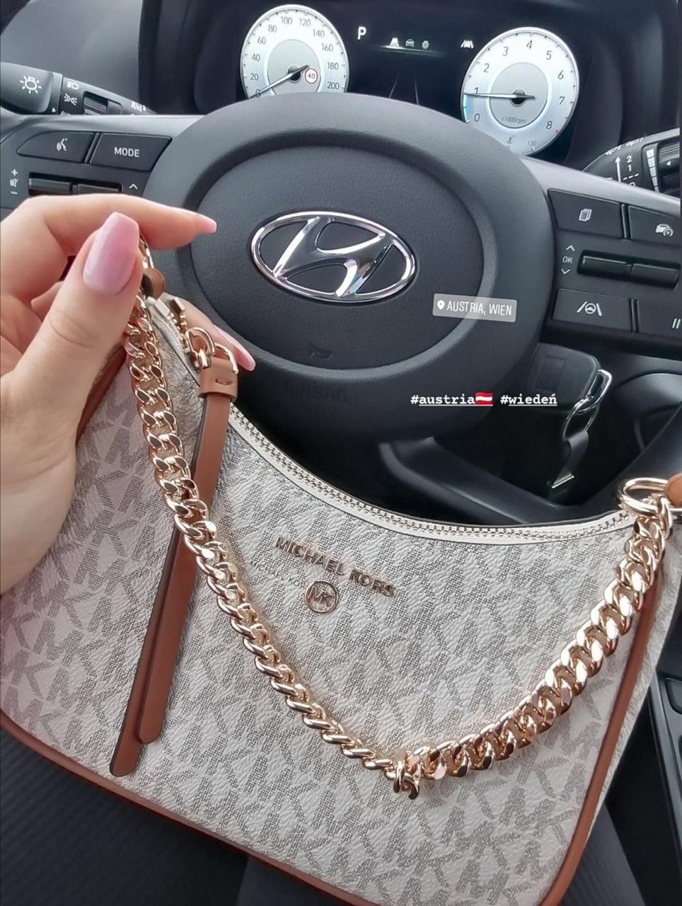 MICHAEL KORS Jet Set Charm Small Logo Shoulder Bag