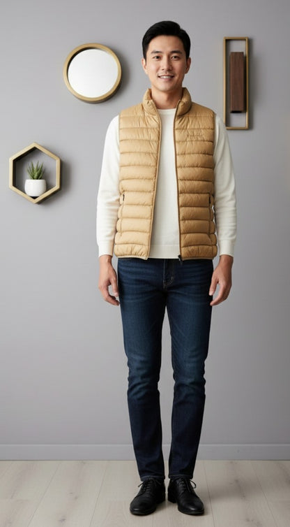 Calvin Klein Puffer Half Sleeve Jacket