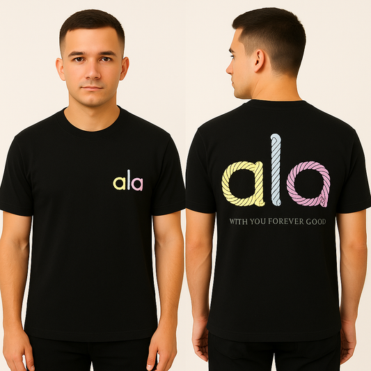 With Your Forever Good collar T-shirt